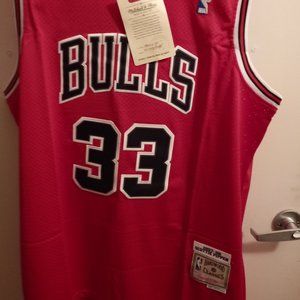 nba Scottie Pippen basketball jersey